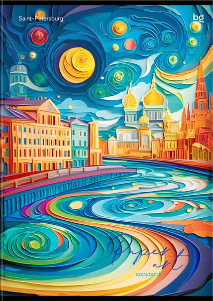 Тетрадь BG Paper art / Т4ск80_лм_вл 08663
