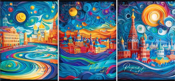 Тетрадь BG Paper art / Т4ск80_лм_вл 08663 2