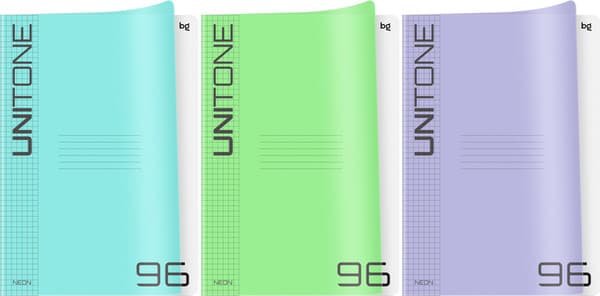 Тетрадь BG UniTone. Mix / Т4ск96_пл 57520 2