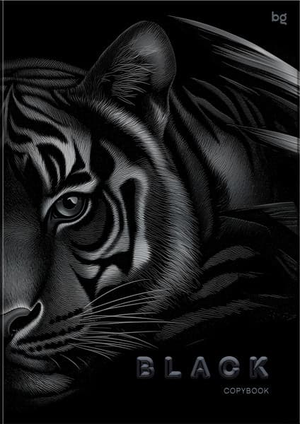 Тетрадь BG Just black / Т4ск96_лс_вл 08658 3