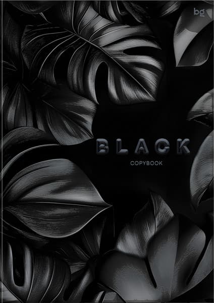 Тетрадь BG Just black / Т4ск96_лс_вл 08658