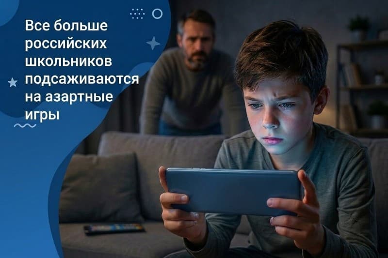 Все больше российских школьников подсаживаются на азартные игры