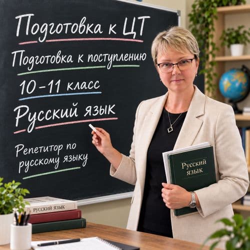 Репетитор по русскому языку подготовка к ЦЭ и ЦТ онлайн