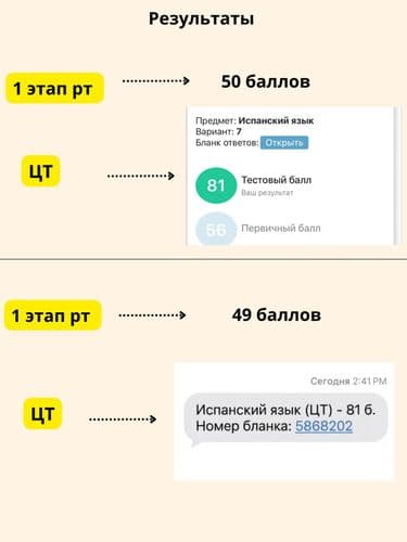 Репетитор по испанскому языку онлайн, ЦТ/ЦЭ 2