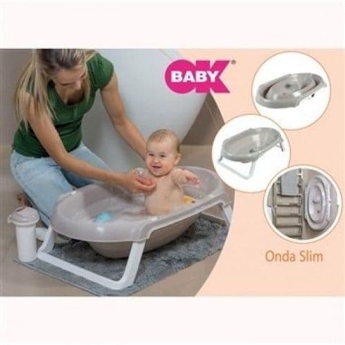 ДЕТСКАЯ СКЛАДНАЯ ВАННОЧКА -OK BABY -SLIM - MADE IN ITALY
