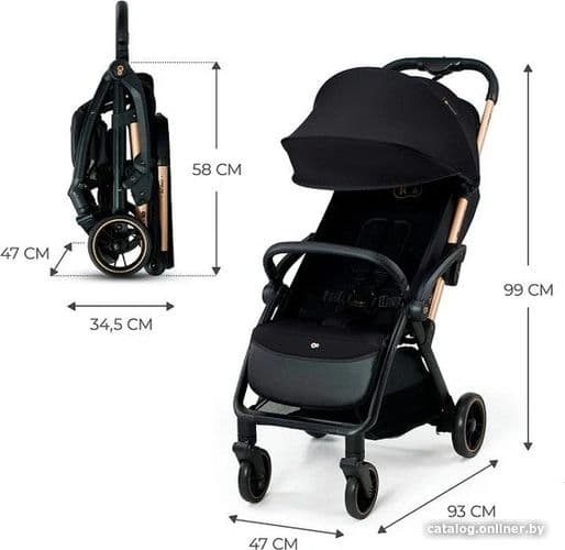Коляска прогулочная- KinderKraft -Apino -2026 ( СЛОЖЕНИЕ ОДНОЙ РУКОЙ ) 3