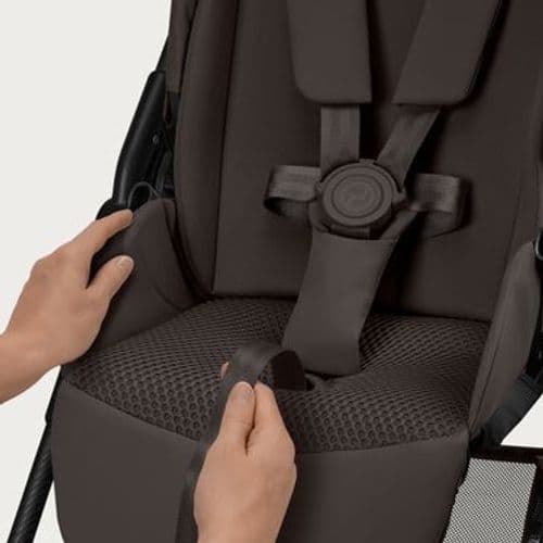 КОЛЯСКА ДЕТСКАЯ - CYBEX-MELIO(CARBON )-ЦВЕТ-CHINNA MON YELLOW , CHOCOLATE BROVN- 2026 NEW 5
