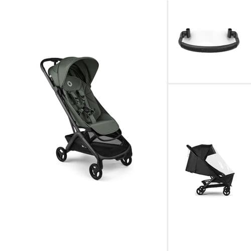 КОЛЯСКА ДЕТСКАЯ - BUGABOO - BUTTERFLY 2 + ПОРУЧЕНЬ - СЛОЖЕНИЕ ЗА 2 СЕКУНДЫ 4