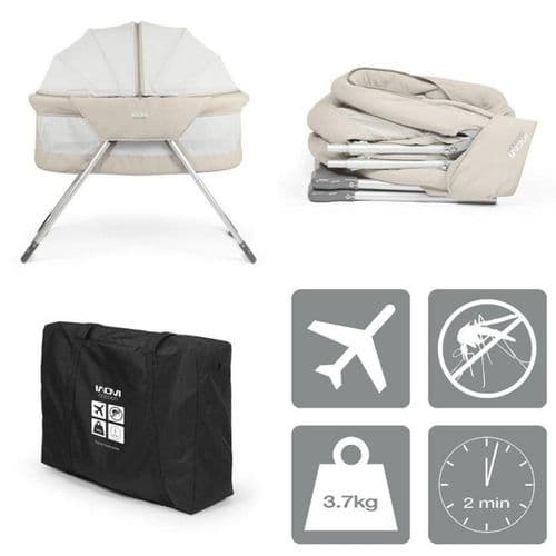 КРОВАТКА -BUMPRIDER - Inovi Cocoon Travel Cot - цвет Grey - АКЦИЯ 3