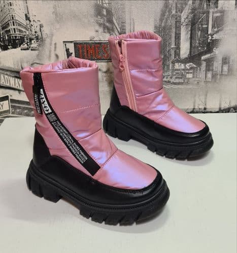 Новые зимние сапожки-дутики 30-36 размеры 4