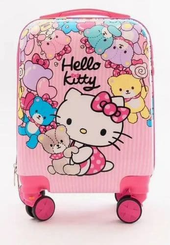 Чемодан детский Hello Kitty для девочки новый в Минске (рисунок с 2-х сторон) ДОСТАВКА