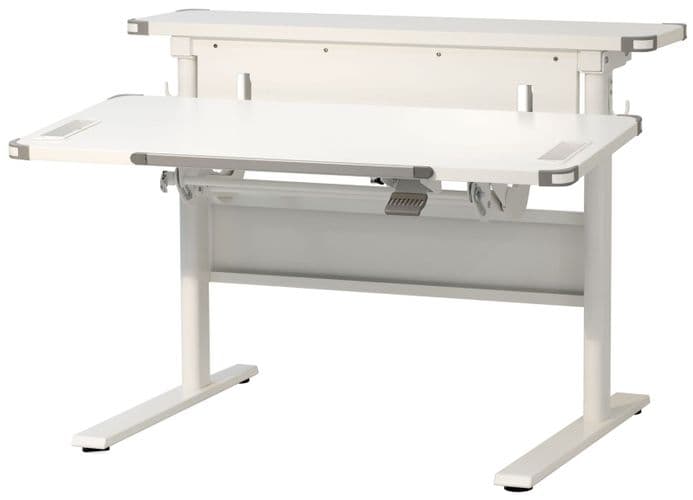 Регулируемый стол-парта COMF-PRO М7 Bianco без пеналов