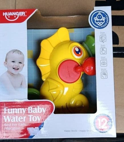 Игрушка для купания ЗАБАВНАЯ РЫБКА HE0269 (для ванной) лейка брызгалка 4