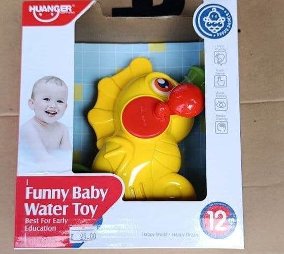Игрушка для купания ЗАБАВНАЯ РЫБКА HE0269 (для ванной) лейка брызгалка 3