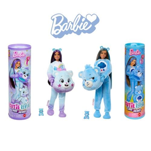Barbie Барби серия Cutie Reveal Care Bears JCN96 JFV61