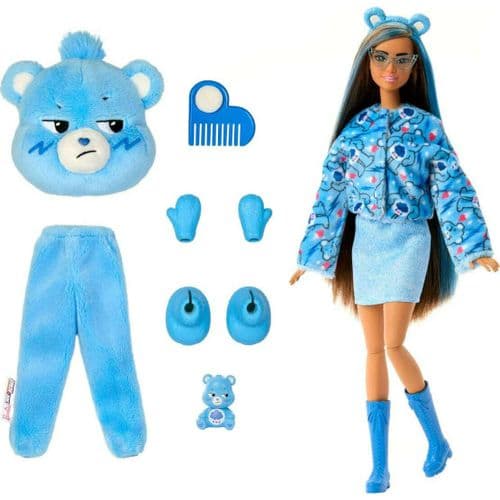 Barbie Барби серия Cutie Reveal Care Bears JCN96 JFV61 3