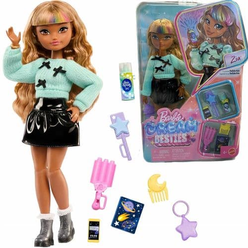 Кукла Mattel Barbie Dream Besties Zia Зиа Базовая, с аксессуарами