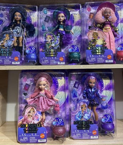 В НАЛИЧИИ Новинка куклы монстр хай Monster high (Moonspell Magic) Claire Willow Laya Carina Rae 2