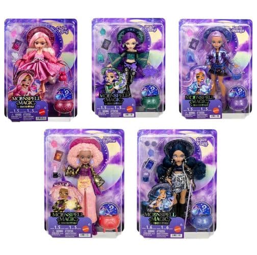 В НАЛИЧИИ Новинка куклы монстр хай Monster high (Moonspell Magic) Claire Willow Laya Carina Rae