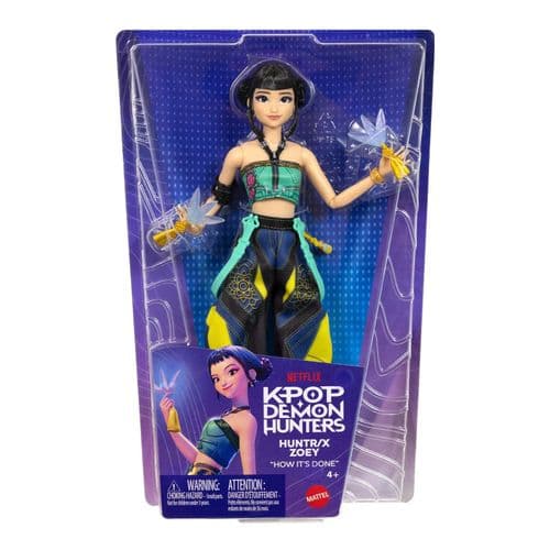 Новинка KPop Demon Hunters Core Huntrix Rumi, Mira, Zoey & Jinu - куклы от Mattel 4