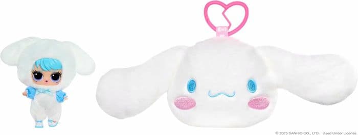 Шар LOL ЛОЛ Loves Hello Kitty: кукла и мягкая игрушка-перевертыш 5