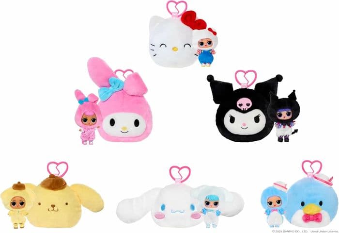 Шар LOL ЛОЛ Loves Hello Kitty: кукла и мягкая игрушка-перевертыш 2