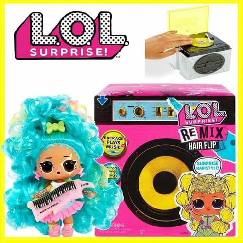 ЛОЛ LOL Surprise ReMix Hair Flip игровой набор с куклой