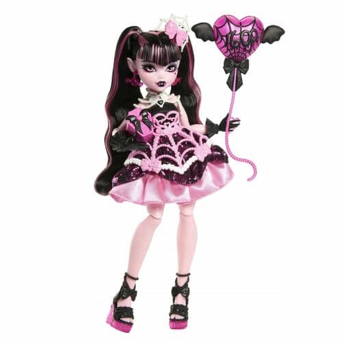 Кукла Монстр Хай Monster High серия Scary Sweet Birthday Draculaura Дракулаура JBG74 3