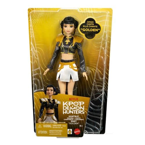 Кукла кпоп kpop demon hunters Mattel Поющая кукла Zoey Golden 1