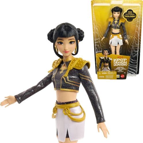 Кукла кпоп kpop demon hunters Mattel Поющая кукла Zoey Golden 2
