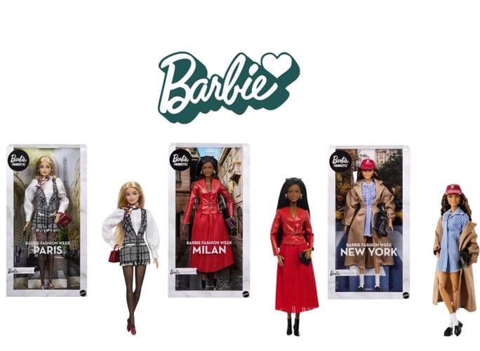 Куклы Барби Barbie Signature BarbieStyle Fashion Week Paris Париж Milan Милан New York Нью Йорк