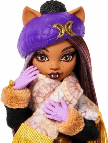 Кукла монстр хай Monster High Skulltimate Secrets Cabin Slay-cation Clawdeen Клодин 4