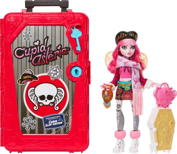Кукла монстр хай Cupid Кьюпид Monster High Skulltimate Secrets 2026 Cabin Slay-cation