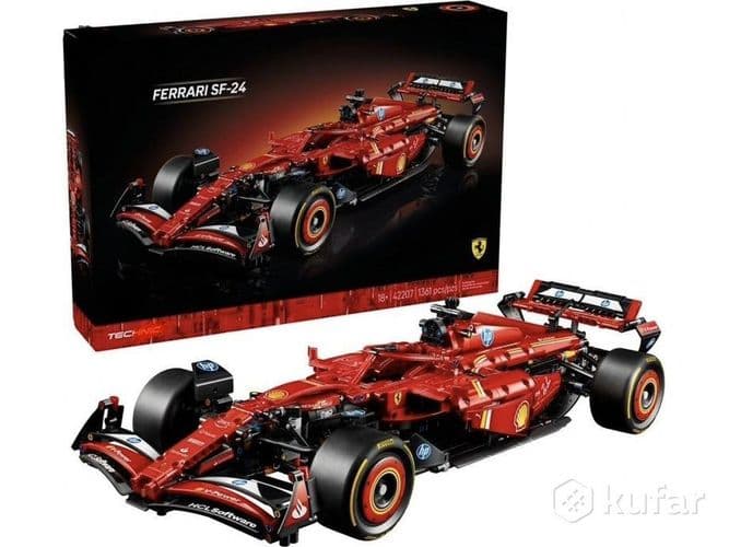 Конструктор LEGO Лего болид Мерседес, Феррари, Ред Булл