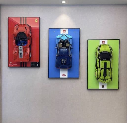 Рамка для моделей конструкторов LEGO аналогов, 3