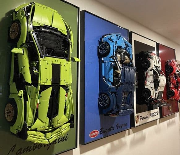 Рамка для моделей конструкторов LEGO аналогов, 4