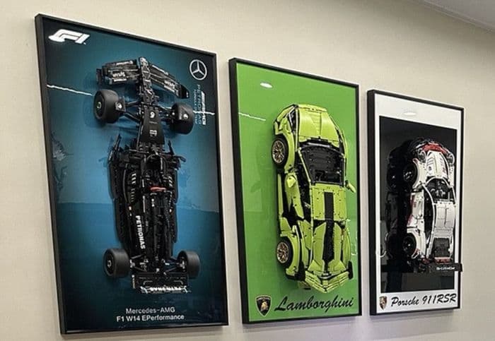 Рамка для моделей конструкторов LEGO аналогов, 5