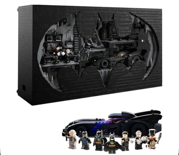 Конструктор lego Batman Batmobile 1989, пищера, лечебница 4