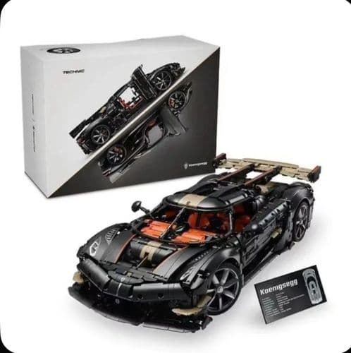 Конструктор Кёнигсегг Садаирс Спир / Koenigsegg Sadairs Spear / 4104 детали