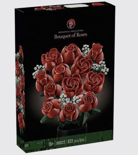 Конструктор lego Botanicals Лего цветы конструктор красные розы орхидея бонсай 3