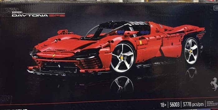Конструктор lego McLaren p1 Ferrari Daytona аналог LEGO