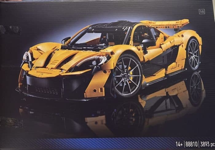 Конструктор lego McLaren p1 Ferrari Daytona аналог LEGO 4