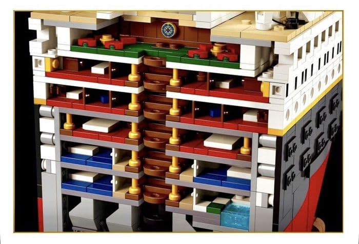 Конструктор Lego titanic Титаник, Лего аналог 3