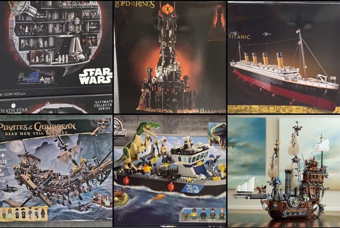 Конструкторы аналог Лего Lego разных размеров 2