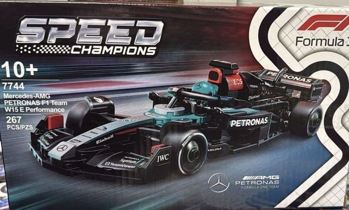 Конструктор Лего болид f1 speed champions аналог LEGO 2