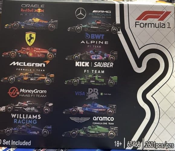 Конструктор Лего болид f1 speed champions аналог LEGO 5