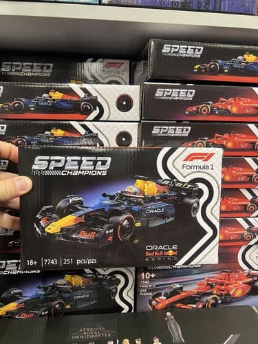 Конструктор Лего болид f1 speed champions аналог LEGO
