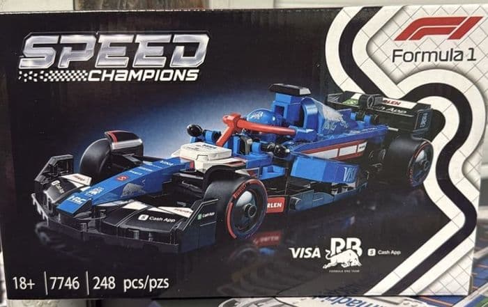 Конструктор Лего болид f1 speed champions аналог LEGO 4