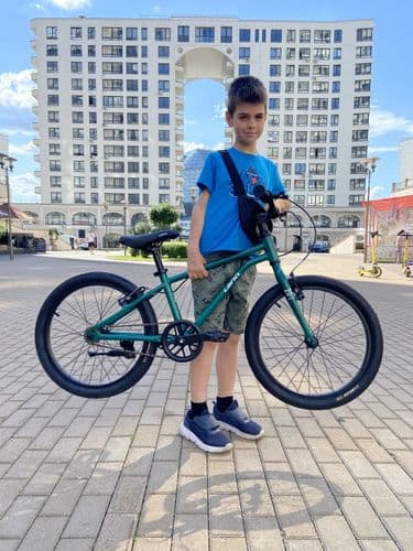 Легкий детский велосипед 20 алюминий 4