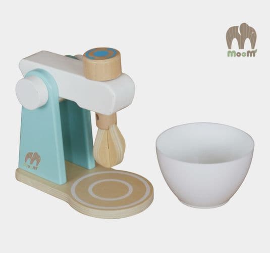 Игрушечный миксер, кофемашина, тостер из дерева 2